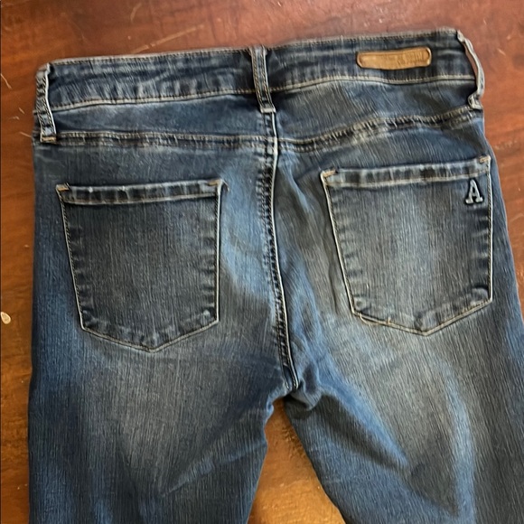 Articles Of Society Blue Skinny Jeans with Distressed Details - Picture 8 of 9